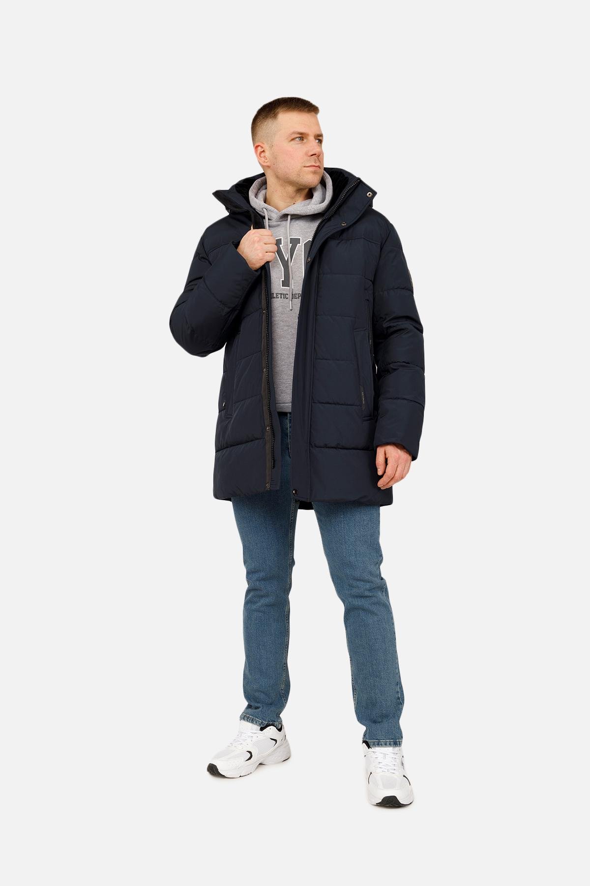 Куртка чоловіча ЦБ-00254590 р. 54 Темно-Синій (28422213)