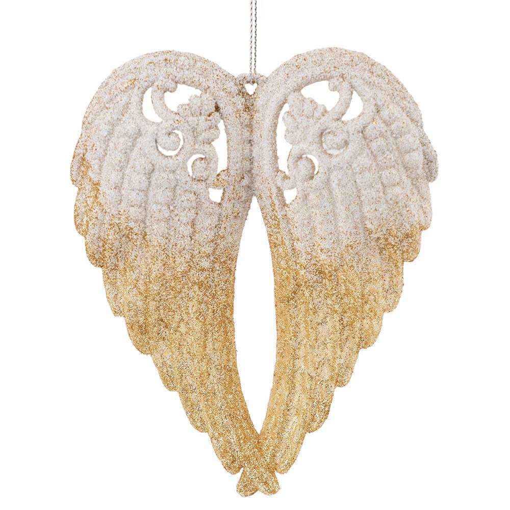 Іграшка на ялинку Elisey Вишукані крила 14,4 см Срібний (NH-106-K-146)