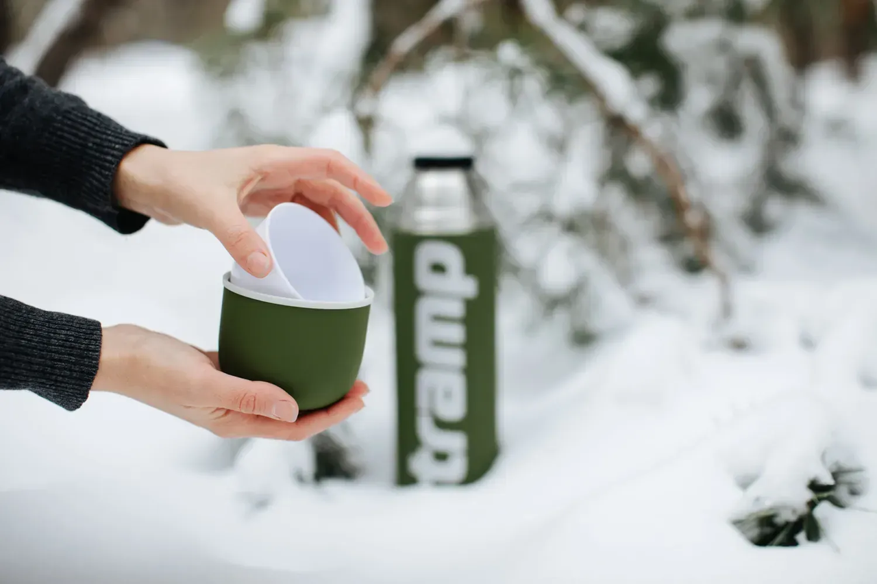 Термос Tramp Soft Touch для чаю та кави 0,75 л Зелений (TRC-108-khaki) - фото 7 Термос Tramp Soft Touch для чаю та кави 0,75 л Зелений (TRC-108-khaki) - фото 7