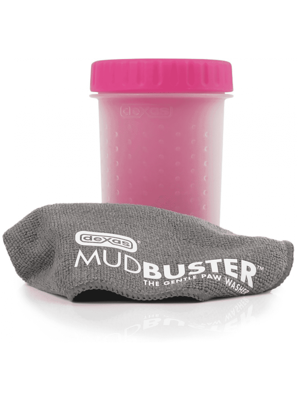 Лапомойка для собак Dexas MudBuster средняя Розовый (dx30803)