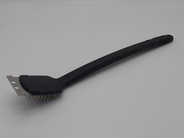 Щетка для чистки поверхностей гриля пластиковая L 44 см W 6 см (728376337)