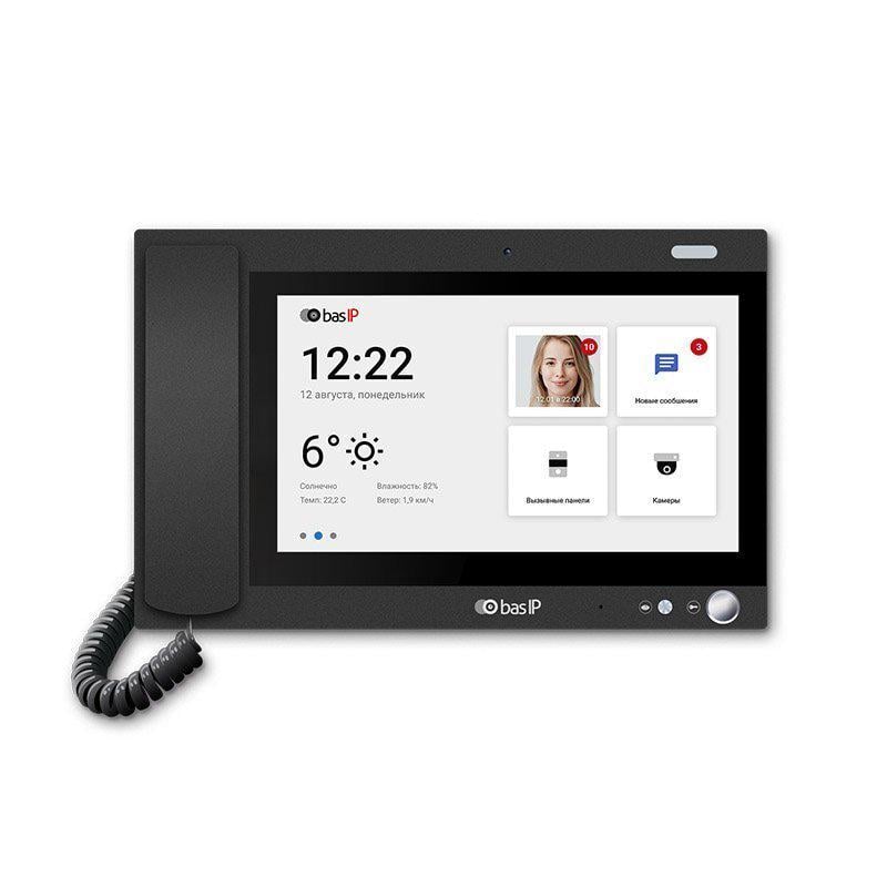 Монітор консьєржа BAS-IP AM-02 для IP-домофонів (112563)