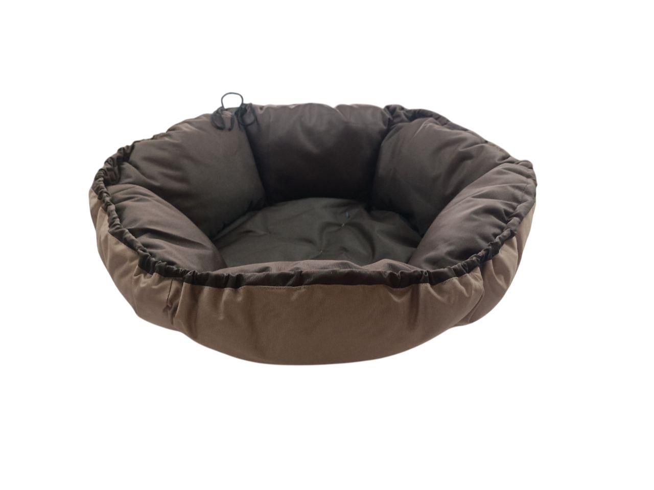 Лежанка для собак та котів 75x75 см Коричневий (2321) - фото 2 Лежанка для собак та котів 75x75 см Коричневий (2321) - фото 2