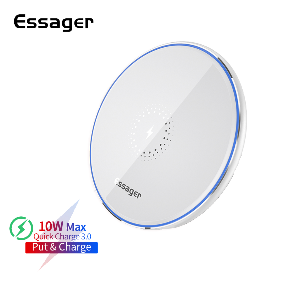 Зарядное устройство беспроводное Essager Charge Wireless White (E1190) - фото 2