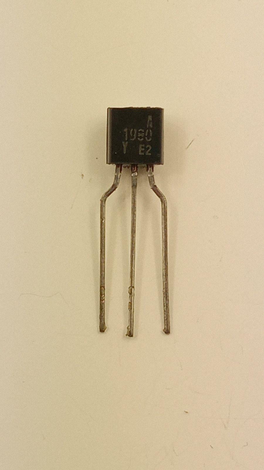 Транзистор 2SA1980 pnp 50V 0.15A TO-92 (09458)