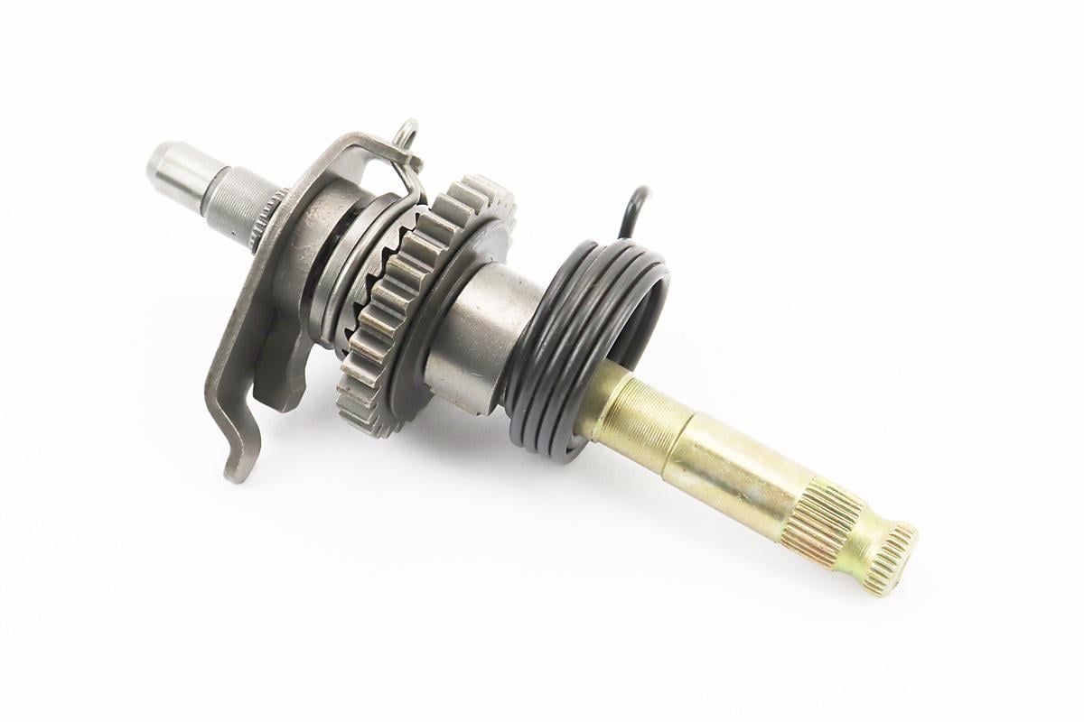 Вал кикстартера в сборе к мотоциклу Viper-125-150J к двигателям CB тип 2