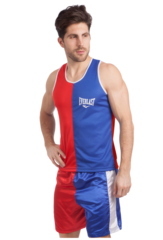 Форма боксерская мужская ELS VL-3064 майка и шорты S Красный (32311976)