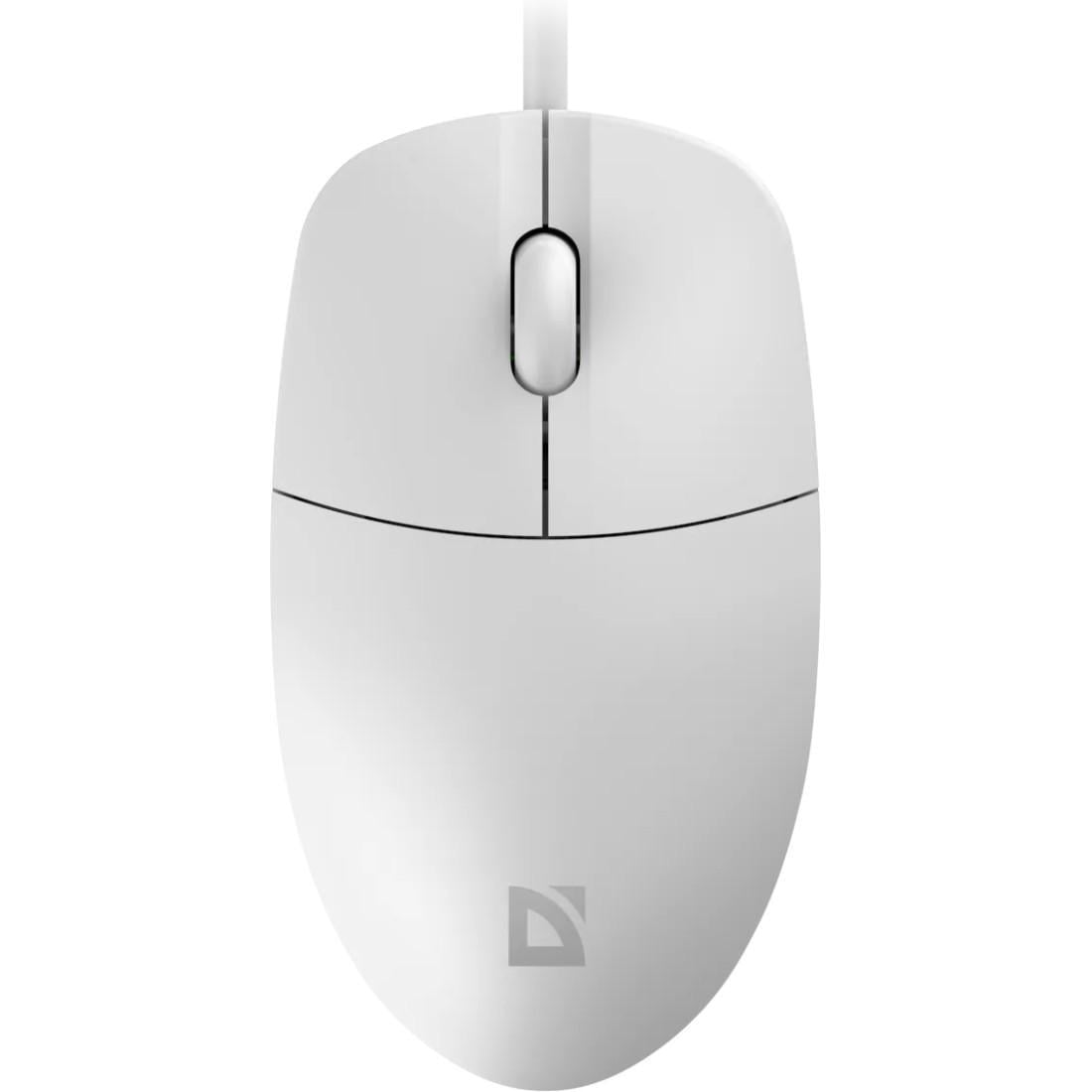Компьютерная мышка Defender Azora MB-241 LED USB White (52242)