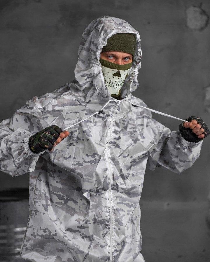Тактический маскировочный костюм one size Камуфляж Белый (PK1020-S)