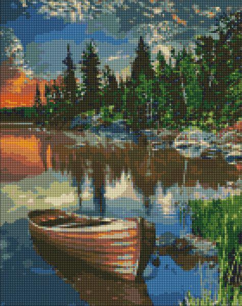 Алмазная мозаика Идейка Уютное место 40x50 см (Id-AMO7110)