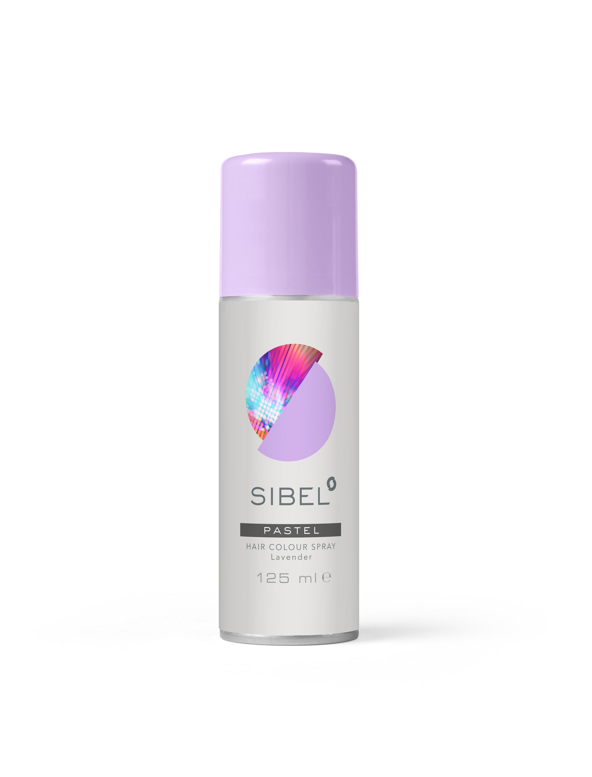 Спрей краска для волос Sibel PASTEL Hair Colour Spray Lavande 125 мл Лавандово-пастельный (230000-18)
