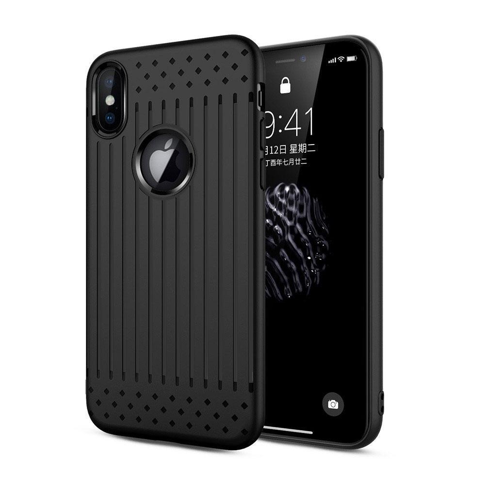 Чехол накладка Primolux Shell TPU для Apple iPhone X/iPhone XS Black (830292249) - фото 4