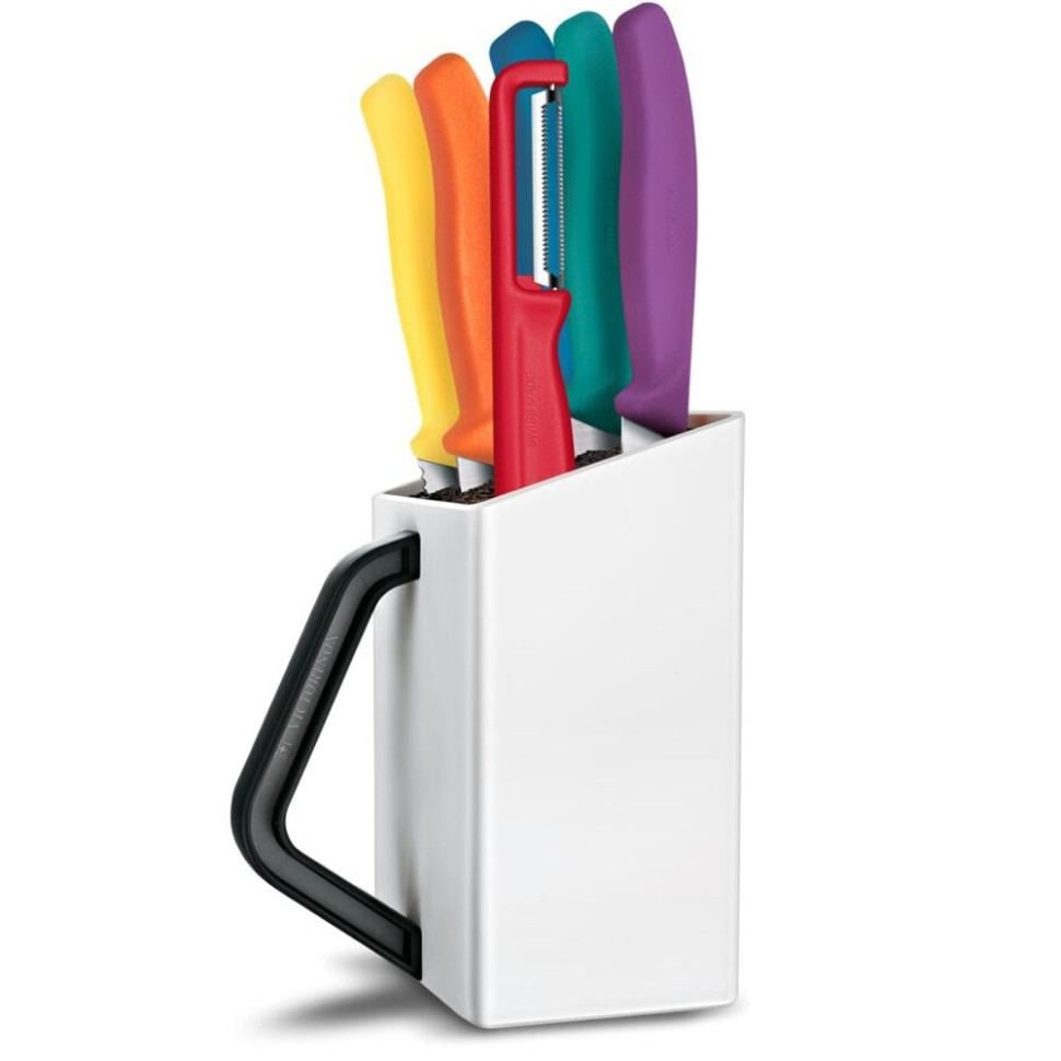 Набор ножей Victorinox Swiss Classic Cutlery 6.7126.6C1 6 предметов с подставкой Block (33087787)