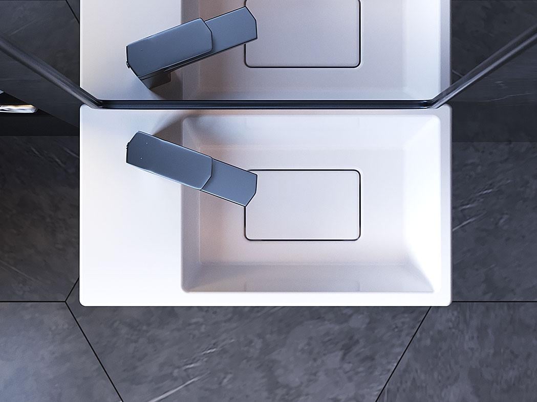 Умывальник подвесной Luxor Aldo L (739) - фото 11