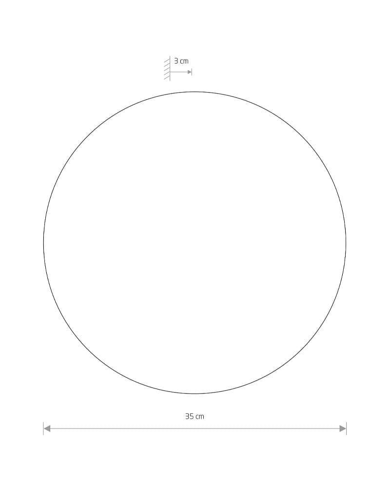 Светильник Nowodvorski 10282 Ring Wood L LED 1x12W 3000K 640Lm (2229965900) - фото 2