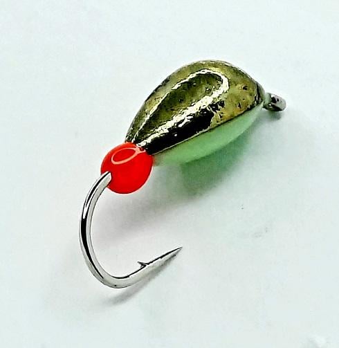 Мормишка вольфрамова Start Fishing Чорногорська гачок №16 Gold світлонакопичувач 0,3 г 3 мм (045-030-08-1)