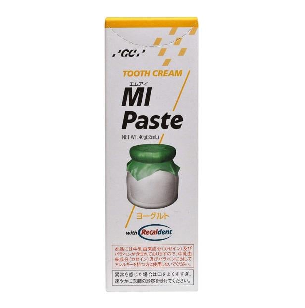 Крем для зміцнення зубної емалі зі смаком йогурту GC Corporation MI Paste Plus 40 г (96877460-7b8c-11f1-a38d-dd843cb7e798) Крем для зміцнення зубної емалі зі смаком йогурту GC Corporation MI Paste Plus 40 г (96877460-7b8c-11f1-a38d-dd843cb7e798)