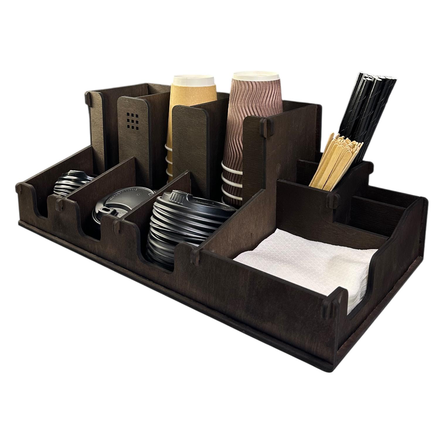 Органайзер кавовий дерев’яний Barista Maxi 3X Палісандр (WN-006)