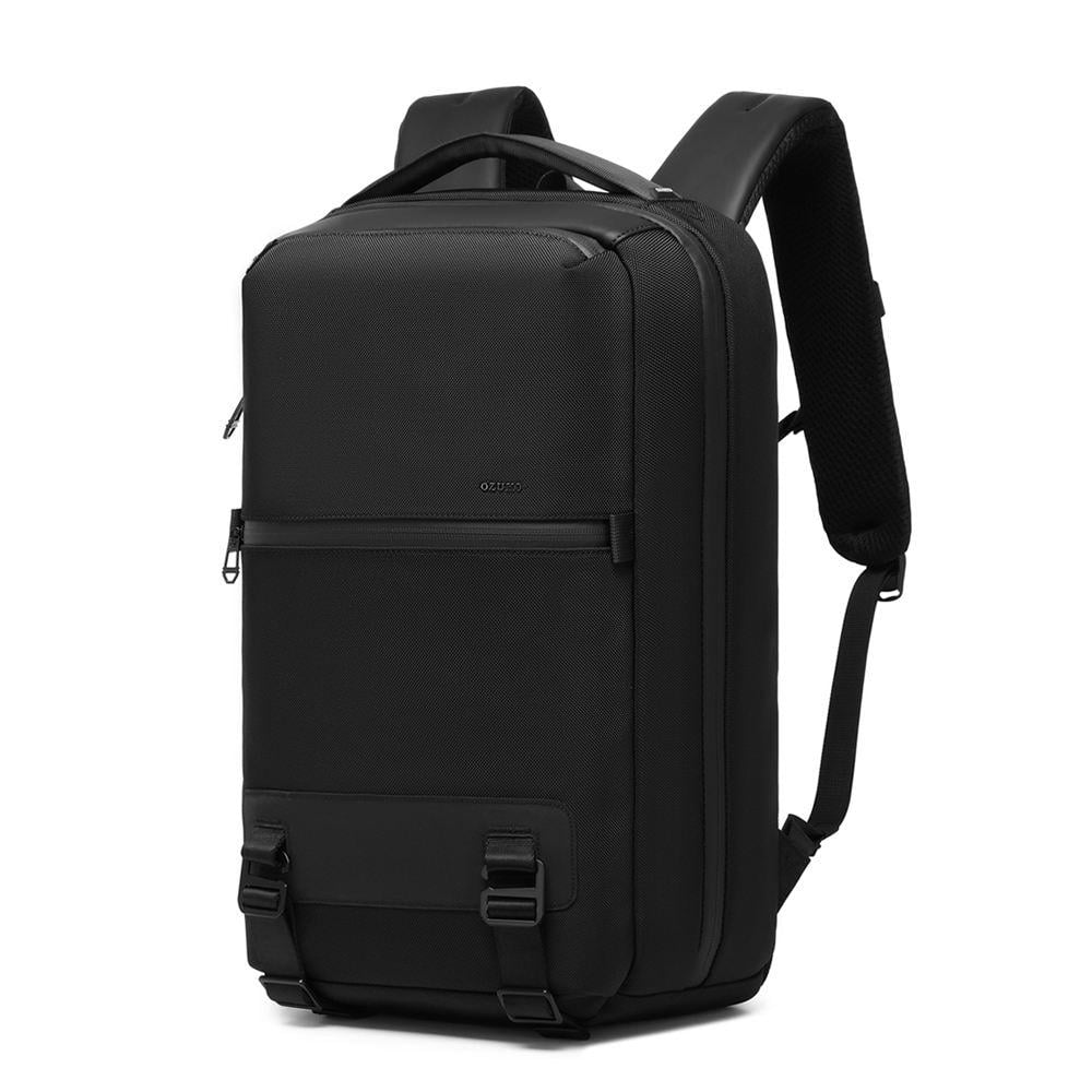 Рюкзак городской Ozuko 9851 мужской с USB портом и отсеком для ноутбука до 15,6" 21 л Black (19358)