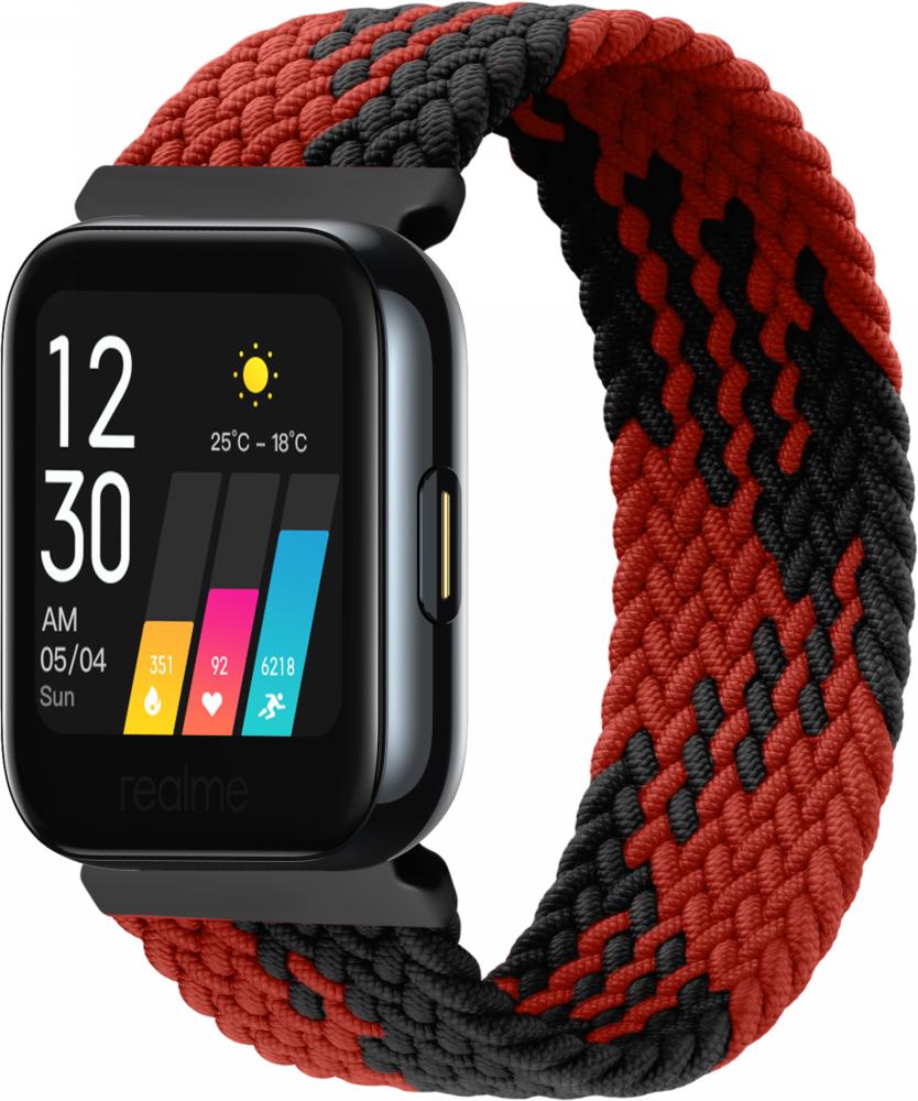 Ремешок Solo Loop Multi для Realme Watch (135 мм) Black/Red (25183-44) Ремешок Solo Loop Multi для Realme Watch (135 мм) Black/Red (25183-44)
