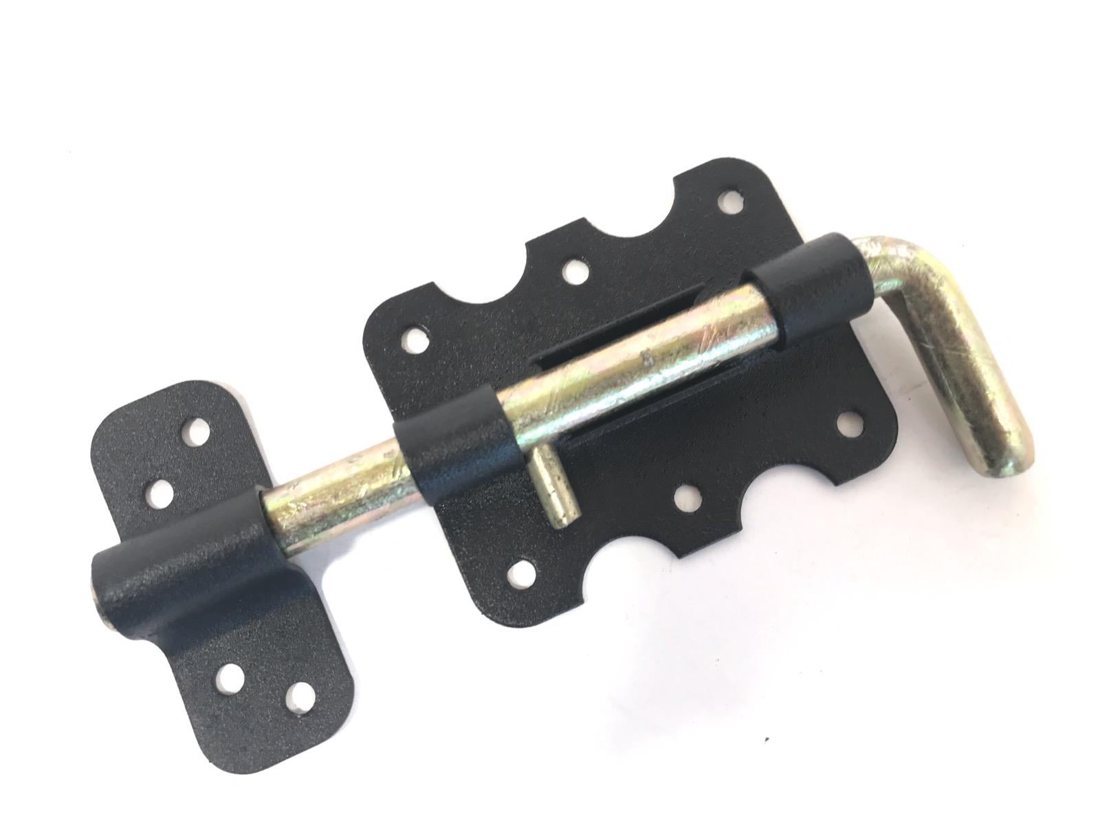 Шпінгалет 85 ручка 85х70 мм Чорний