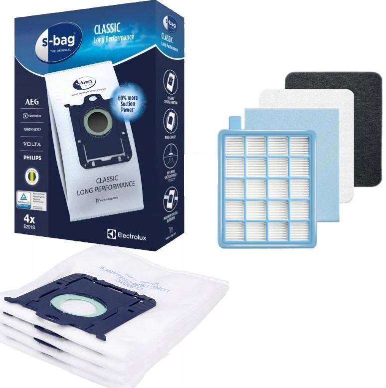 Набор мешков FC8021/03 4 шт. и набор фильтров Philips FC8058/01 для пылесоса Philips Electrolux FC8021/03 Набор мешков FC8021/03 4 шт. и набор фильтров Philips FC8058/01 для пылесоса Philips Electrolux FC8021/03