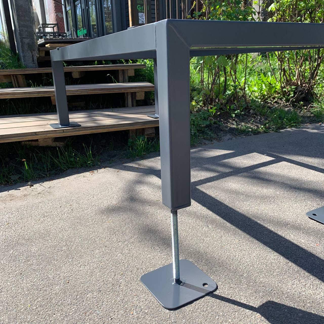 Опора резьбовая стальная 80х80 толщина 2 мм булавка м14 высота 100 мм 1 шт. (2726354847/К1811) - фото 4 Опора резьбовая стальная 80х80 толщина 2 мм булавка м14 высота 100 мм 1 шт. (2726354847/К1811) - фото 4