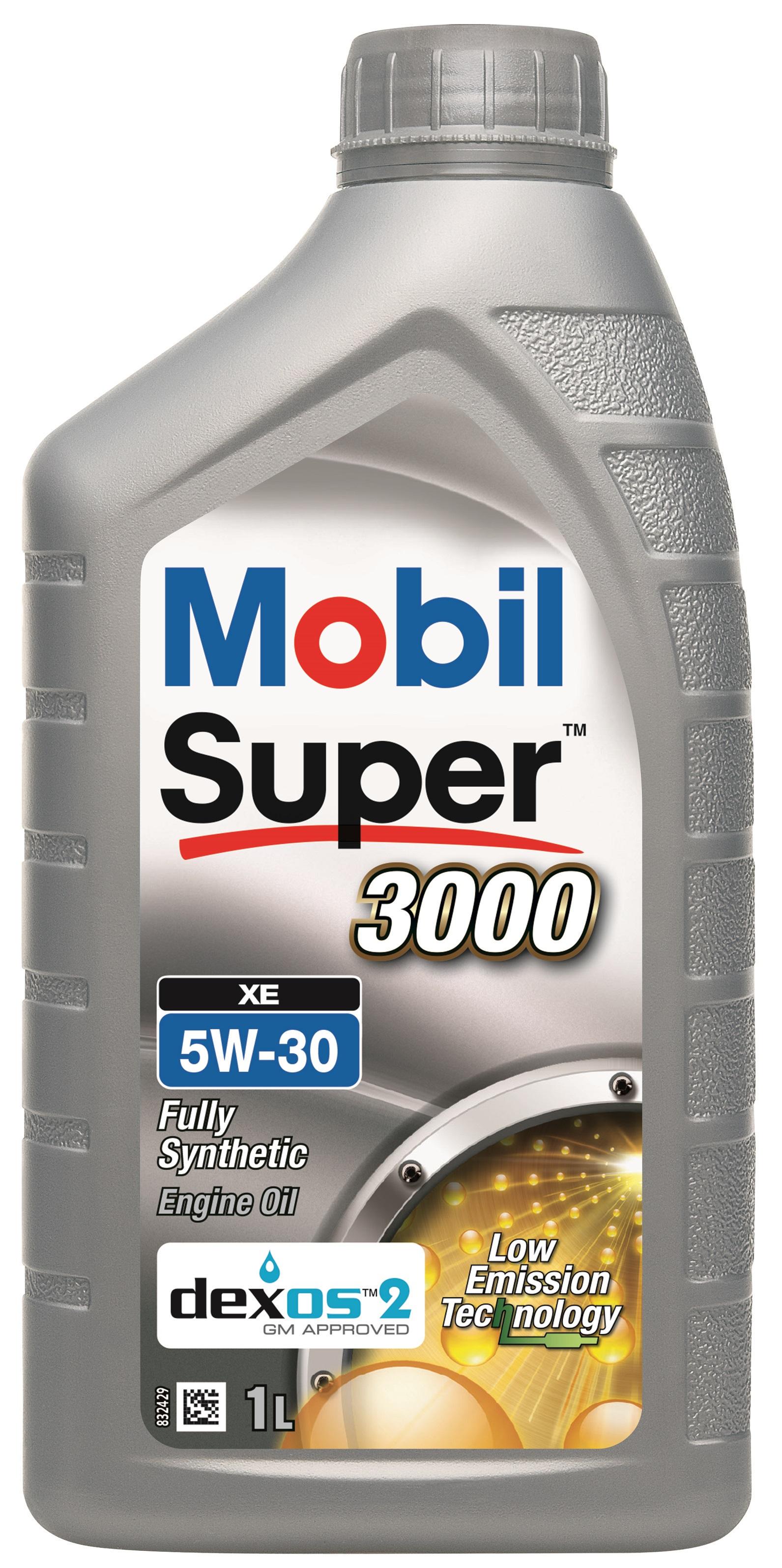 Моторное масло автомобильное Mobil Super 3000 X1 XE 5W-30 1 л (69345)