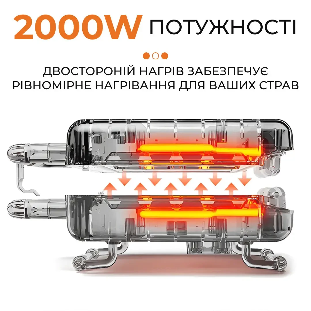Гриль контактный Sokany KJ202SS 2000 Вт (2793) - фото 12 Гриль контактный Sokany KJ202SS 2000 Вт (2793) - фото 12