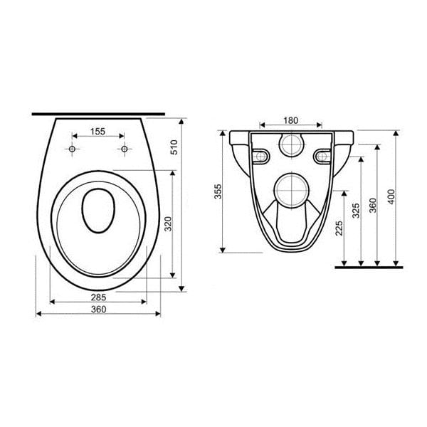 Комплект инсталляции Geberit DUOFIX M1310002U+458.126.00.1 с унитазом (72008) - фото 3