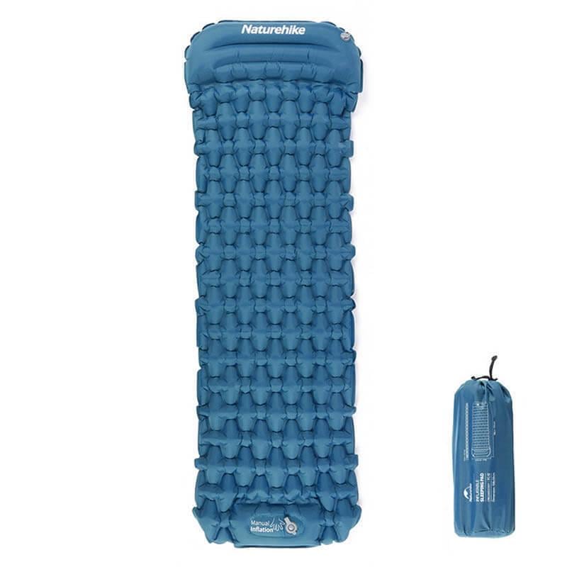 Самонадувной коврик Naturehike CNK2300DZ0001 198 см Темно-синий (6976023929496)