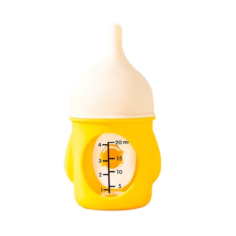 Бутылка для кормления котят и щенков Lesko 2404SPBL8061 с соской 80 мл Yellow (32467897)