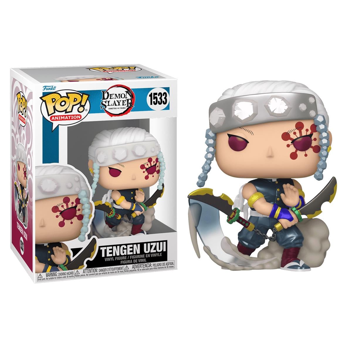 Детская игровая фигурка Funko POP коллекционная аниме Demon Slayer Tengen (75574)