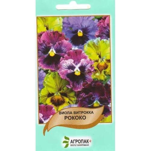 Семена цветов Виола Рококо смесь Агропакгруп 0,1 г (AG-0956)