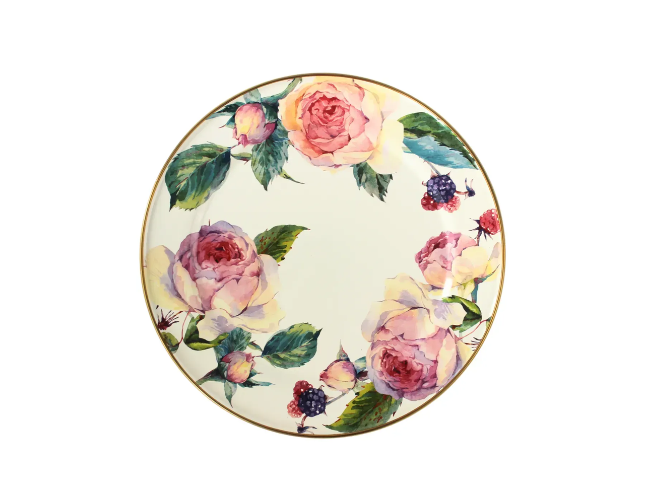 Тортівниця емальована на ніжці 30 см - фото 4