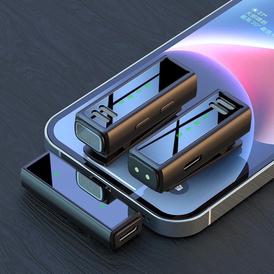 Мікрофон петличний J88 для смартфонів Android/iOS з зарядним кейсом - фото 7