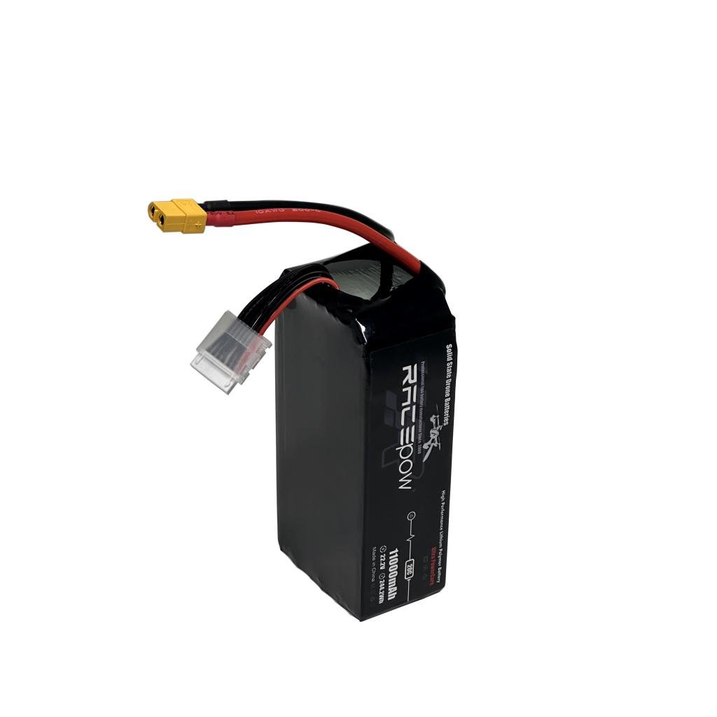 Аккумулятор для дрона RacePow Solid state Lipo 6s 11000mAh 20C XT60 (11000mAh-6s-20C) - фото 3 Аккумулятор для дрона RacePow Solid state Lipo 6s 11000mAh 20C XT60 (11000mAh-6s-20C) - фото 3