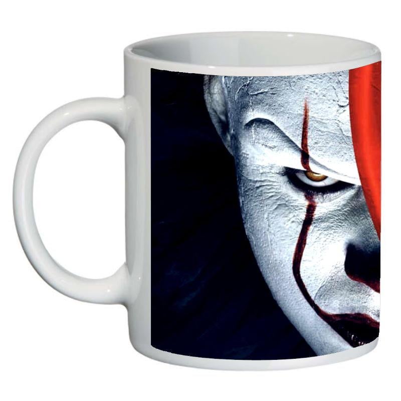 Кружка с принтом Пеннивайз клоун ОНО (SC-ONO-0014)