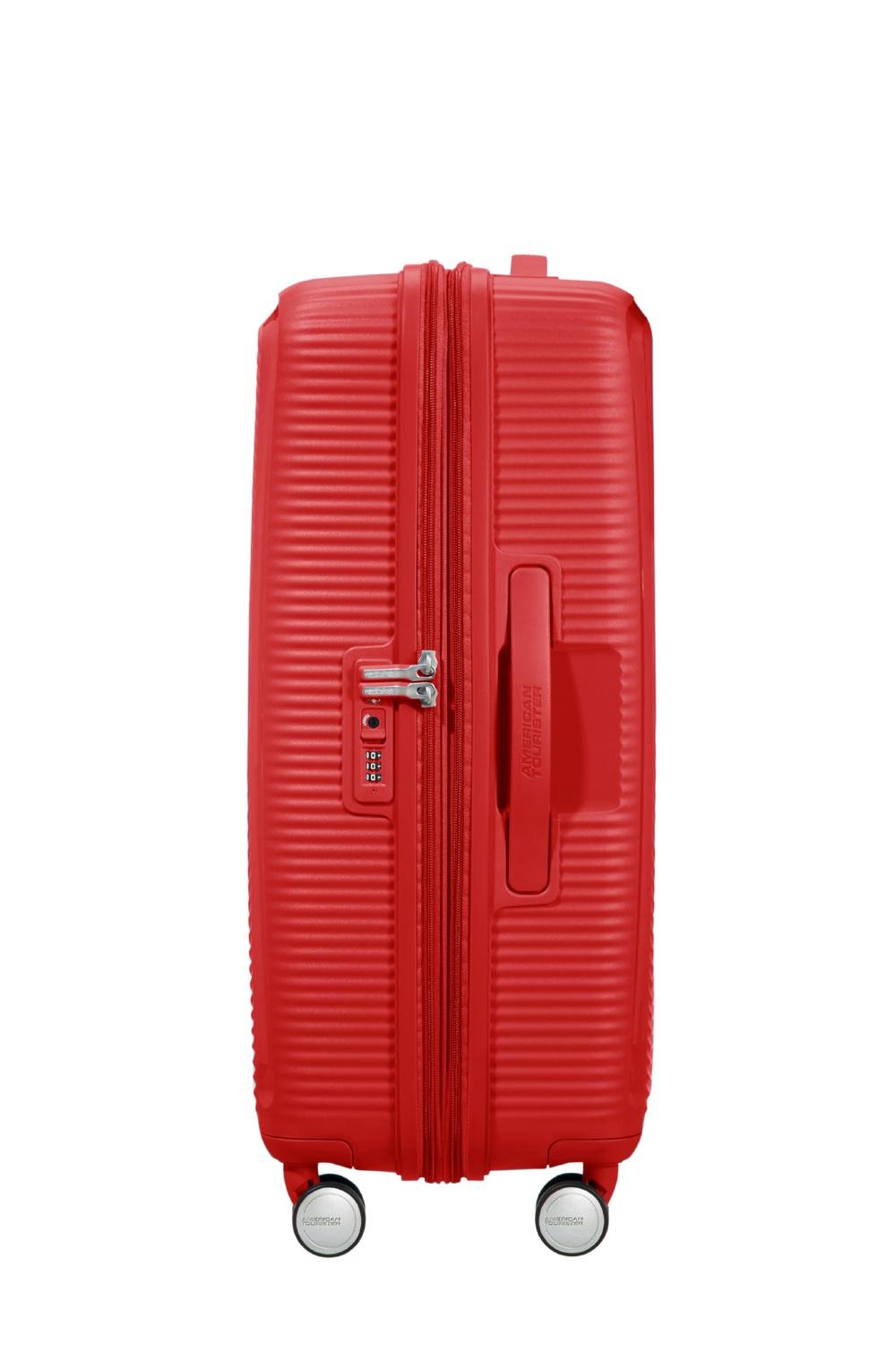 Валіза з розширенням American Tourister Soundbox 67x46,5x29/32 см Червоний (32G-10002) - фото 6