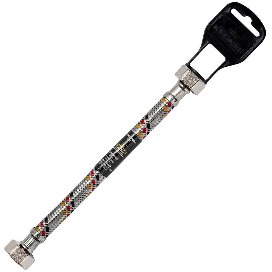 Шланг гибкий для подключения воды Kroner CV023710 1/2"x1/2" ВВ 100 см (136750)