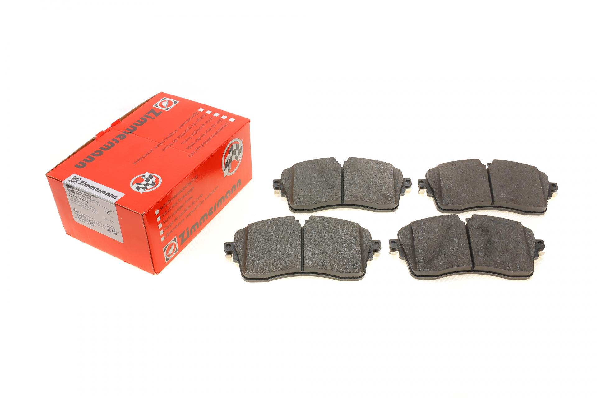 Колодки тормозные передние ZIMMERMANN Land Rover Range Rover 2.0/2.2D 11- (22485.170.1 ZIMMERMANN)