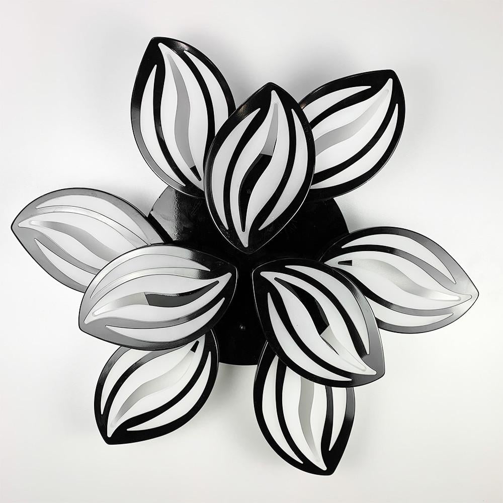 Люстра потолочная LED на 9 лепестков 115W (A 2325/6+3 BK) - фото 1 Люстра потолочная LED на 9 лепестков 115W (A 2325/6+3 BK) - фото 1