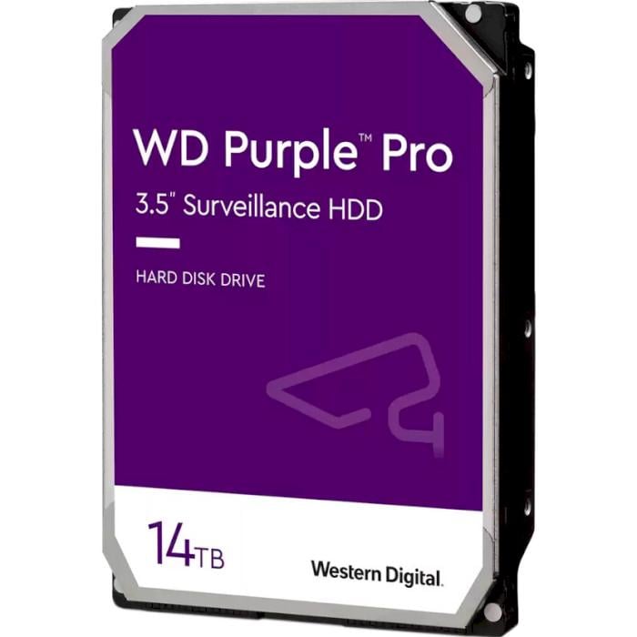 Жорсткий диск WD Purple Pro 14 TB WD142PURP SATA 4Kn/512e (0cffd762)