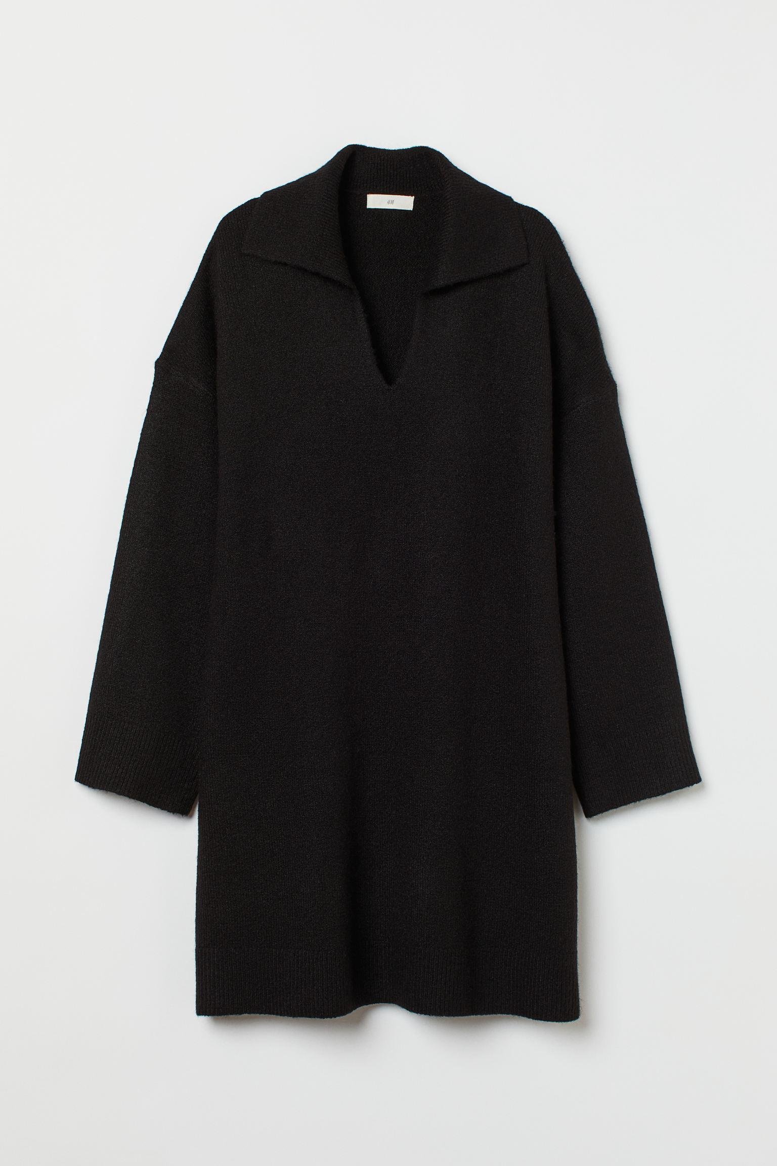 Сукня в'язана L Чорний (1015896arl)