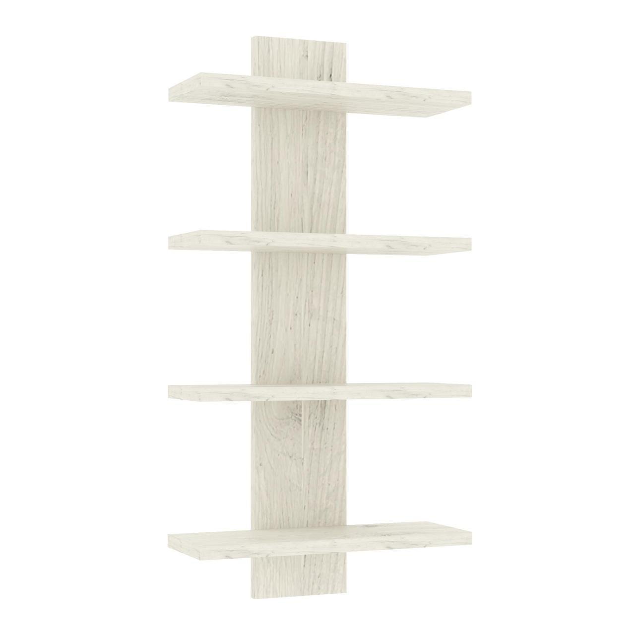 Полка навесная PN-5 Kontinent 35х14х70 см Дуб Крафт Белый (59154849) - фото 1 Полка навесная PN-5 Kontinent 35х14х70 см Дуб Крафт Белый (59154849) - фото 1