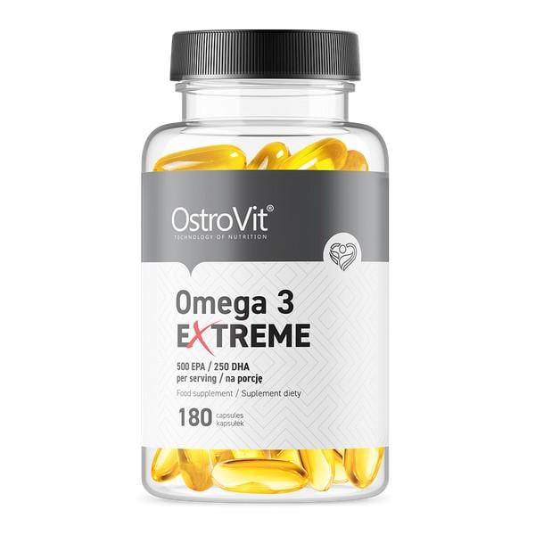 Жирные кислоты OstroVit Omega 3 Extreme 180 капсул