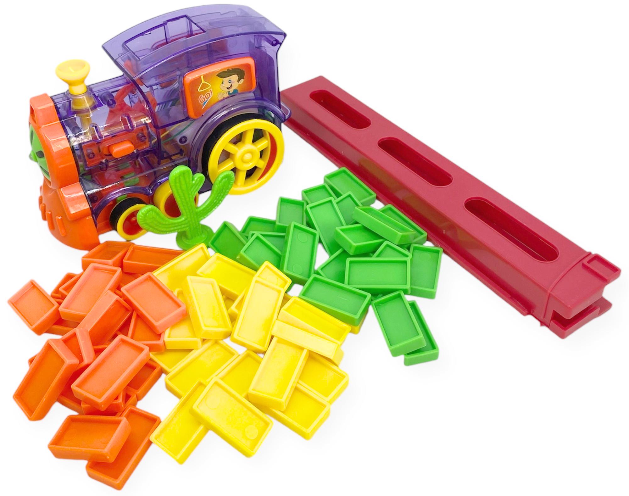 Развивающая игрушка Паровозик из домино со светом и звуками (00432) - фото 5 Развивающая игрушка Паровозик из домино со светом и звуками (00432) - фото 5