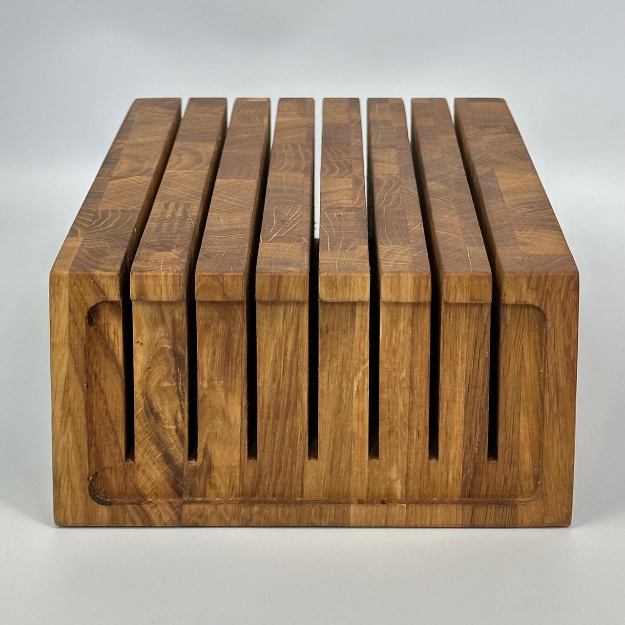 Подставка для ножей Gorillas BBQ деревянная торцевая (DS12) - фото 5 Подставка для ножей Gorillas BBQ деревянная торцевая (DS12) - фото 5