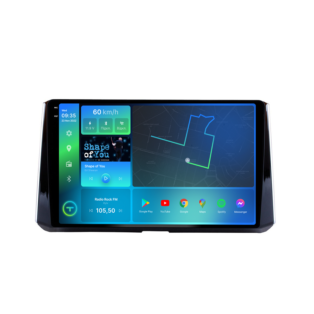 Автомагнітола штатна Torssen Toyota Corolla/Auris E180 2016-2019 FL9 4+64Gb 4G Carplay DSP (202306611)