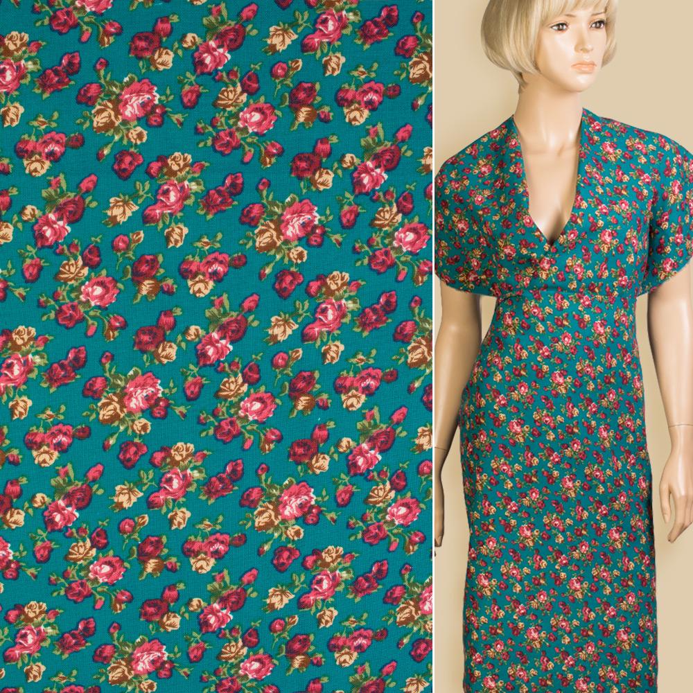 Тканина льон ширина 145 см Блакитний (12623.012) - фото 2 Тканина льон ширина 145 см Блакитний (12623.012) - фото 2